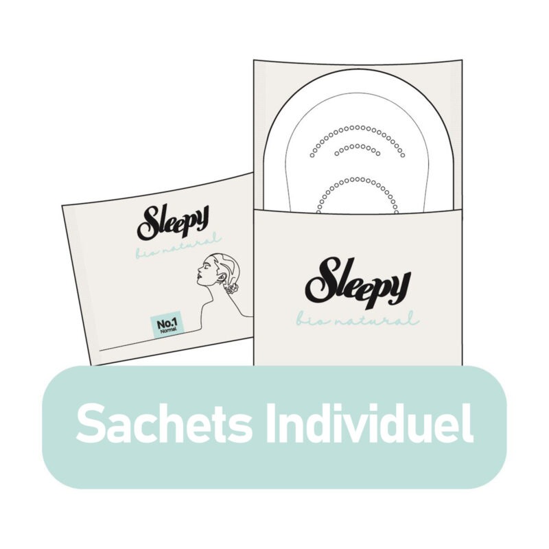 Sleepy Bio Natural Premium Plus Serviette Hygiénique – Normal – 48 Pièces