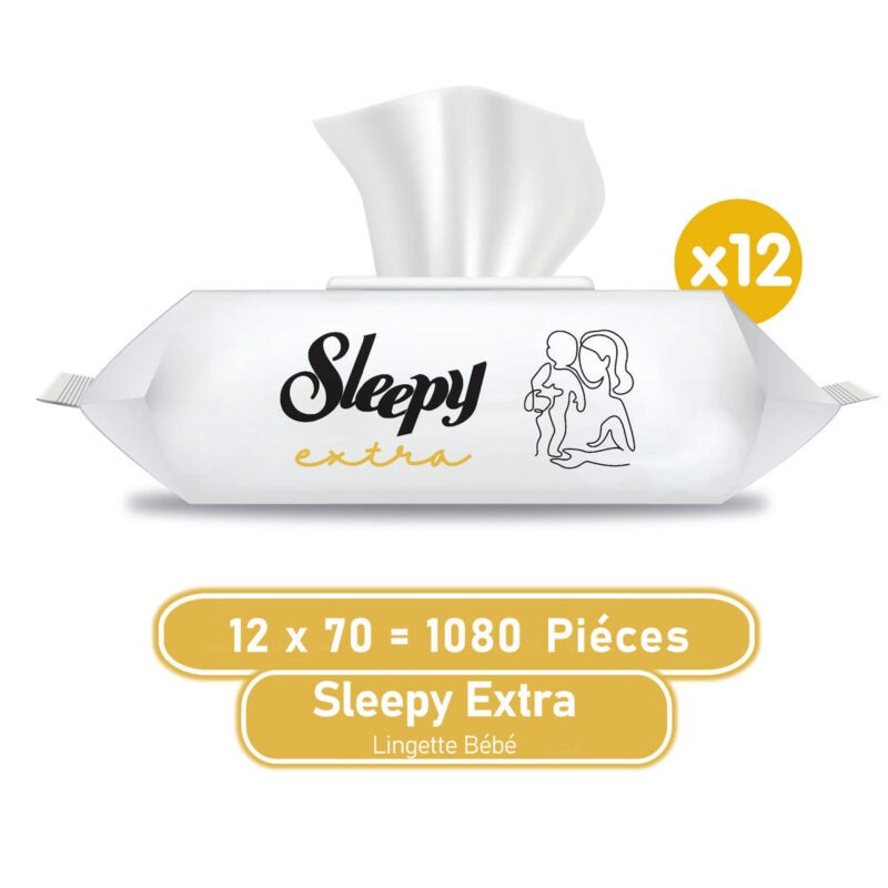 Sleepy Extra – Lingette Bébé – 12×70